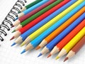 Pencils and notepad Royalty Free Stock Photo