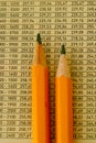 Pencils and numbers