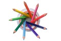 Pencils Pencils star Royalty Free Stock Photo