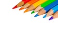 Pencils of rainbow colors Royalty Free Stock Photo