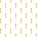 Pencils school supplies pattern background Royalty Free Stock Photo
