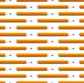 Pencils seamless vector wallpaper, different pencils