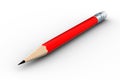 Pencils on white background Royalty Free Stock Photo