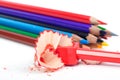 Pencils with sharper Royalty Free Stock Photo