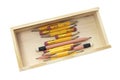 Pencils in Wooden Case