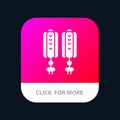 Pendant, China, Chinese, Decoration Mobile App Icon Design