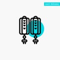 Pendant, China, Chinese, Decoration turquoise highlight circle point Vector icon