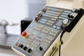 Pendant remote control and operator console Royalty Free Stock Photo