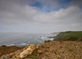 Pendeen lighthouse viewed from Royalty Free Stock Photo