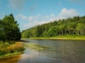 Pendleton Lake, at Blackwater Falls State Park in Davis, West Virginia Royalty Free Stock Photo