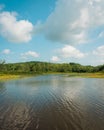 Pendleton Lake, at Blackwater Falls State Park in Davis, West Virginia Royalty Free Stock Photo
