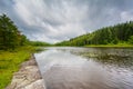 Pendleton Lake, at Blackwater Falls State Park, West Virginia Royalty Free Stock Photo