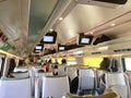 Pendolino Intercity train interior