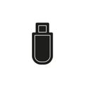 pendrive sign illustration, usb icon - technology connection symbol Royalty Free Stock Photo