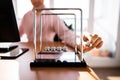 Pendulum Action Movement And Science Royalty Free Stock Photo
