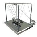 Pendulum, balancing balls Newton's cradle Royalty Free Stock Photo