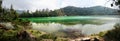 Pengilon Lake Indonesia panorama Royalty Free Stock Photo