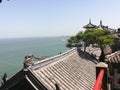 Penglai pavilion of China Royalty Free Stock Photo