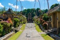 Penglipuran traditional village in Bali, Indonesia Royalty Free Stock Photo