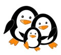 Penguin family