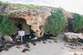 Penguin Island Limestone Caves Royalty Free Stock Photo