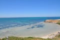 Penguin Island: Overlook into the Blue Royalty Free Stock Photo