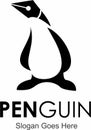 Penguin logo design concept