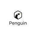 Penguin Logo design vector illustration