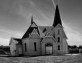 The Penguin Uniting Church near the beach.