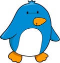 Penguin Vector Illustration Royalty Free Stock Photo