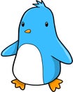 Penguin Vector Illustration Royalty Free Stock Photo