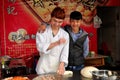 Pengzhou, China: Chef and Friend at Work