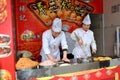 Pengzhou, China: Chefs at Work Royalty Free Stock Photo