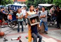 Pengzhou, China: Children Performing Magic Tricks