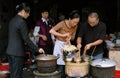 Pengzhou, China: Cooks at Restaurant