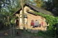 Pengzhou, China: Half-timbered Farmhouse