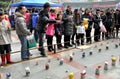 Pengzhou, China: People Playing Game