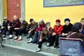 Pengzhou, China: Senior Chinese Citizens