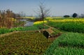 Pengzhou, China: Spring Farmlands & River