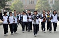 Pengzhou, China: Teenage High School Students