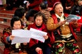 Pengzhou, China: Three Singing Ladies