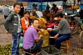 Pengzhou, China: Workers Shelling Walnuts