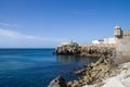 Peniche fort ocean walls Royalty Free Stock Photo
