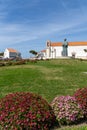 View of the Nossa Senhora da Aujuda Church in downtown Peniche