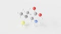 penicillamine molecule 3d, molecular structure, ball and stick model, structural chemical formula heavy metal antagonists