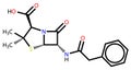 Penicillin G structural formula