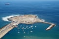 Peninsula in Arica city, Chile Royalty Free Stock Photo