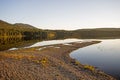 Peninsula On Big Nictau At Mount Carleton Provincial Park Royalty Free Stock Photo