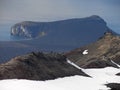 Peninsula Eggoya, Jan Mayen island Royalty Free Stock Photo