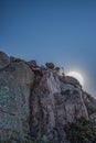 The Peninsula of Howth Head, Seashore of cliffs, bays and rocks landscape, Dublin, Ireland Royalty Free Stock Photo